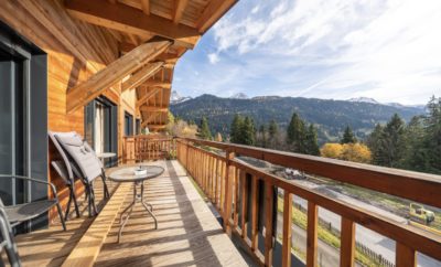 Top Floor Alpine Chalet Apartment in Gryon Villars sur Ollon